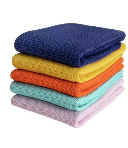 Brights Waffle Pack of 5 Tea