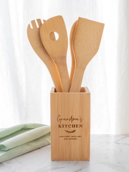 Bamboo Kitchen Utensil Set