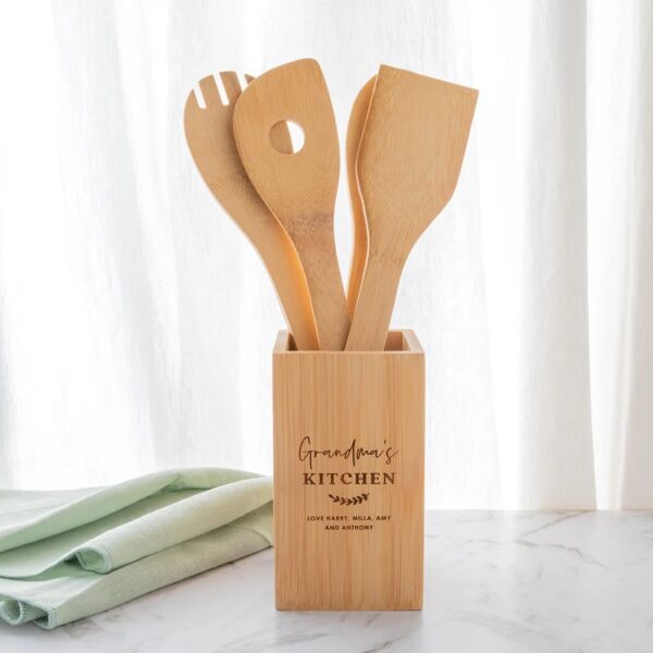 Bamboo Kitchen Utensil Set